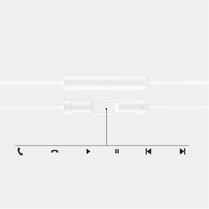 HUAWEI CM33 Type-C In-ear Earphone Wired Headset Classic Headphones with Microphone for Huawei Samsung (Chinese Version) - White - 6