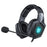 ONIKUMA K8 RGB Light Wired Headphone Gaming Headset with Mic for PS4 Xbox One Computer PC Gamer - All Black - 1