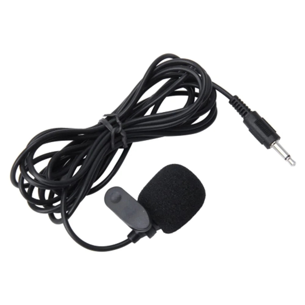 RCA Metal Vehicle Elbow Clamp External  Lotus Plug Bluetooth-compatible Collar Clip Microphone - 1