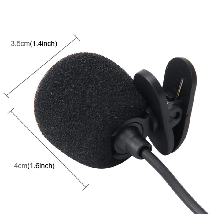 RCA Metal Vehicle Elbow Clamp External  Lotus Plug Bluetooth-compatible Collar Clip Microphone - 4