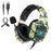 ONIKUMA K8 Camouflage Omnidirectional MIC USB Gaming Headset Wired Headphone - Green - 1