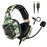 ONIKUMA K8 Camouflage Omnidirectional MIC USB Gaming Headset Wired Headphone - Green - 2