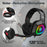 ONIKUMA K10 RGB Gaming Headset Wired Earphones Noise Canceling Over-Ear Headphones with Mic - 5