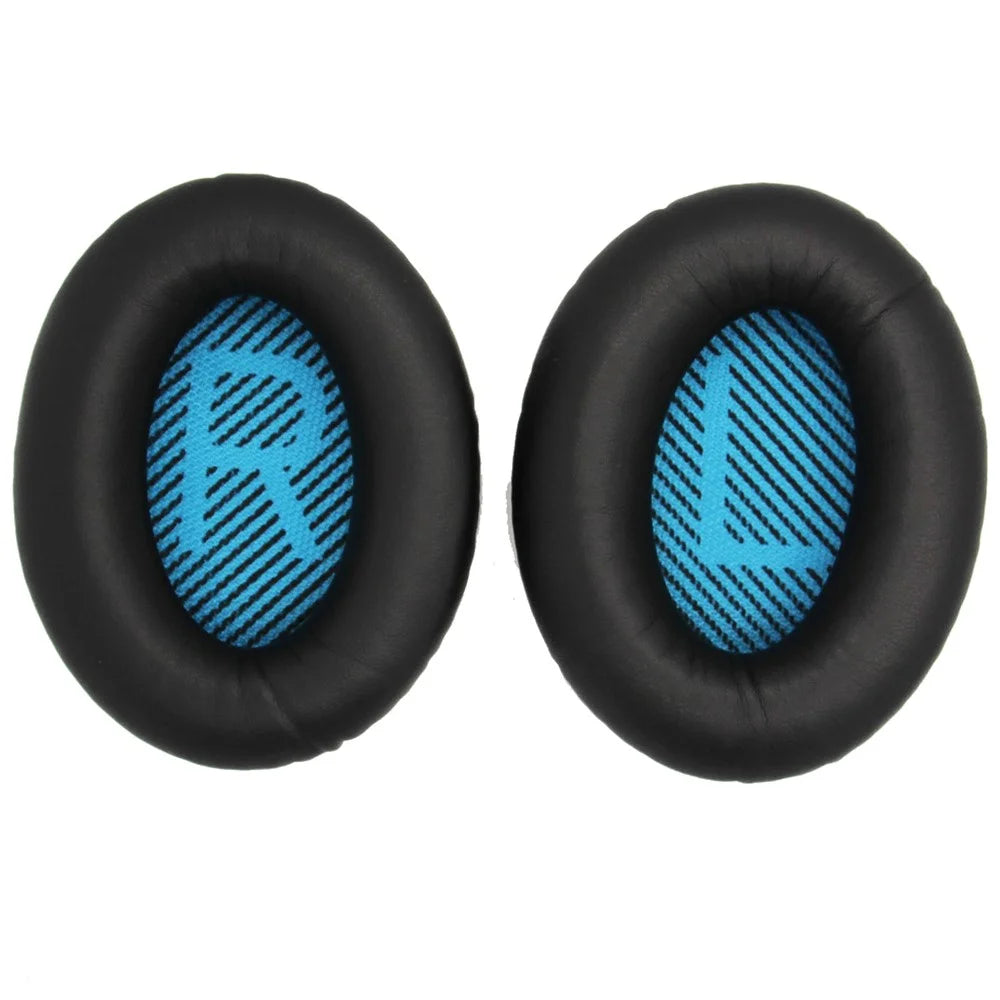 JZF-63 Earpads Replacement for Bose QuietComfort 35 / QuietComfort 25 / QuietComfort Wireless Headphones Ear Cushions with Memory Foam - Black - 1
