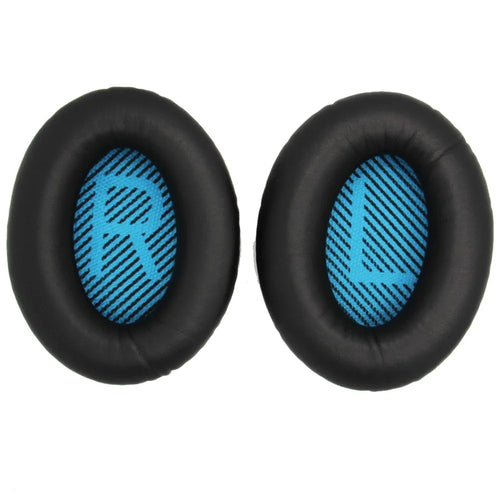 JZF-63 Earpads Replacement for Bose QuietComfort 35 / QuietComfort 25 / QuietComfort Wireless Headphones Ear Cushions with Memory Foam - Black - 1