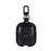 PU Leather Protective Case Cover with Snap Fastener for Apple AirPods with Charging Case (2016) - Black - 1