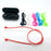 10Pcs/Set Earphone Anti-lost Silicone Rope Strap for Huawei FreeBuds - Red - 5