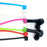 10Pcs/Set Earphone Anti-lost Silicone Rope Strap for Huawei FreeBuds - Red - 6