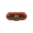 Crazy Horse Texture PU Leather Protective Case for Apple AirPods Pro - Brown - 3