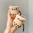 Shockproof Fruit-shaped Earphone Protective Silicone Case Cover for Apple AirPods with Wireless Charging Case (2019) / AirPods with Charging Case (2019) (2016) - Milk Tea - 1