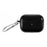 Anti-fingerprint Carbon Fiber Texture TPU Case with Hook for Apple AirPods Pro - Black - 1