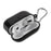 Anti-fingerprint Carbon Fiber Texture TPU Case with Hook for Apple AirPods Pro - Black - 3