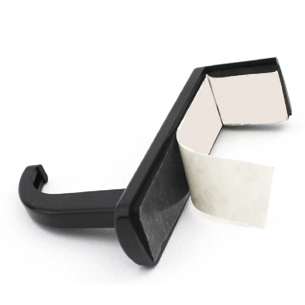 Headphone Headset Hanger Monitor Stand Holder Headset Stick-on Hook - Black - 3
