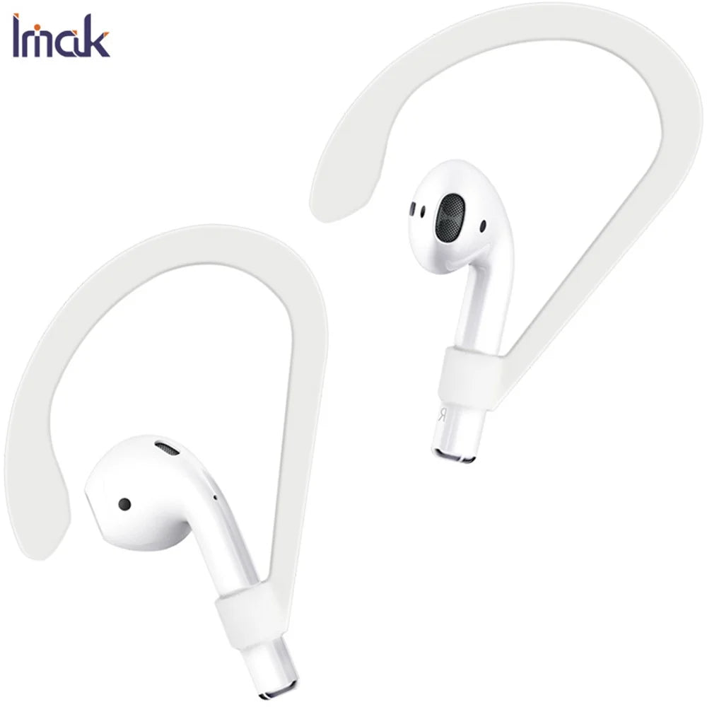 IMAK Silicone Ear Hooks for Apple AirPods Pro/AirPods with Charging Case (2016) (2019)/AirPods with Wireless Charging Case (2019) - White - 6