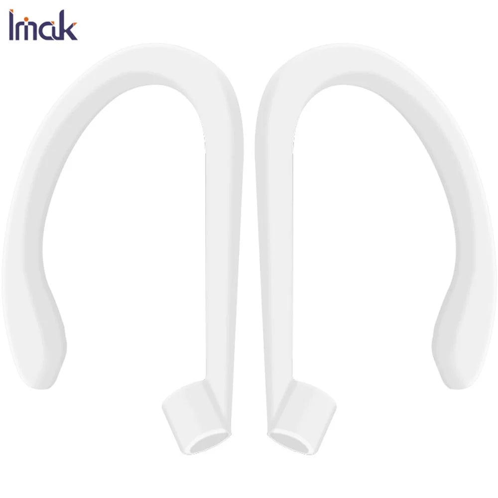 IMAK Silicone Ear Hooks for Apple AirPods Pro/AirPods with Charging Case (2016) (2019)/AirPods with Wireless Charging Case (2019) - White - 7