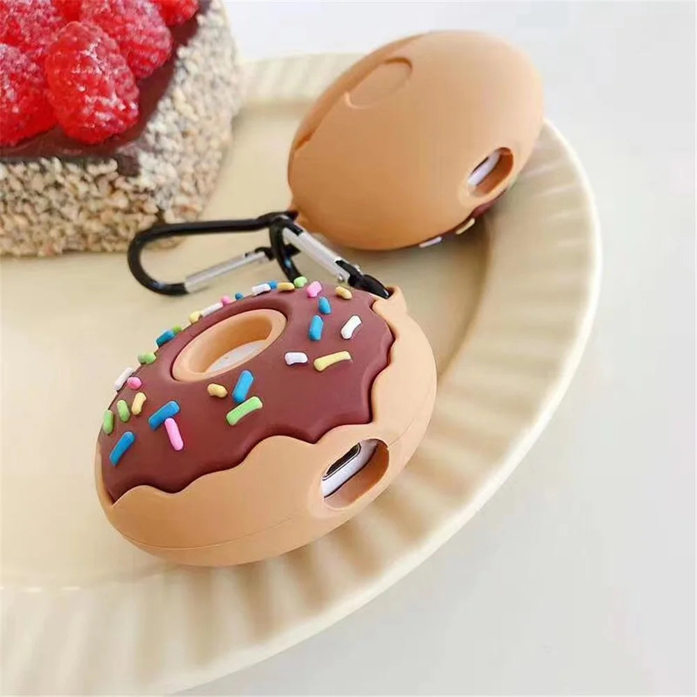 Creative Donuts Shape Silicone Earphones Case for Apple AirPods with Wireless Charging Case (2019)/AirPods with Charging Case (2019)/(2016) - 5