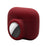 2-in-1 Silicone Protective Cover Case for Apple AirPods Pro AirTag - Wine Red - 1