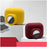2-in-1 Silicone Protective Cover Case for Apple AirPods Pro AirTag - Wine Red - 3