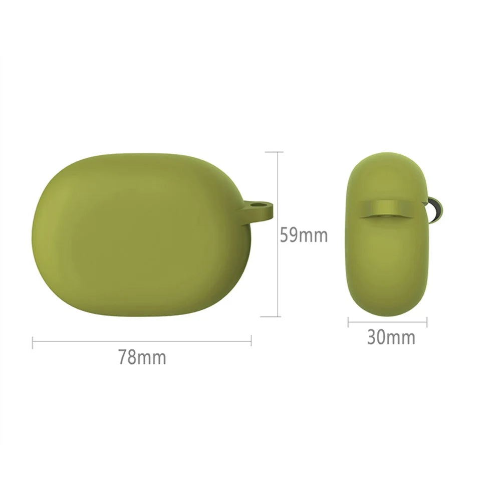 For Beats Studio Buds Silicone Case  Bluetooth-compatible Earphone Dustproof Cover - Grass Green - 7
