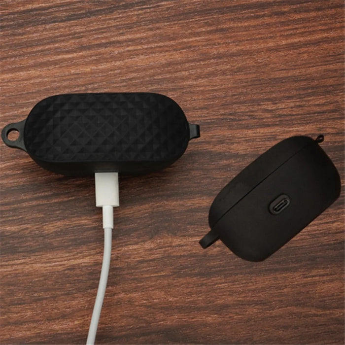 Earphone Protective Silicone Case Shell Cover for JBL Wave 100TWS - Black - 3