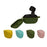 Earphone Protective Silicone Case Shell Cover for JBL Wave 100TWS - Black - 6