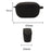 Earphone Protective Silicone Case Shell Cover for JBL Wave 100TWS - Black - 7