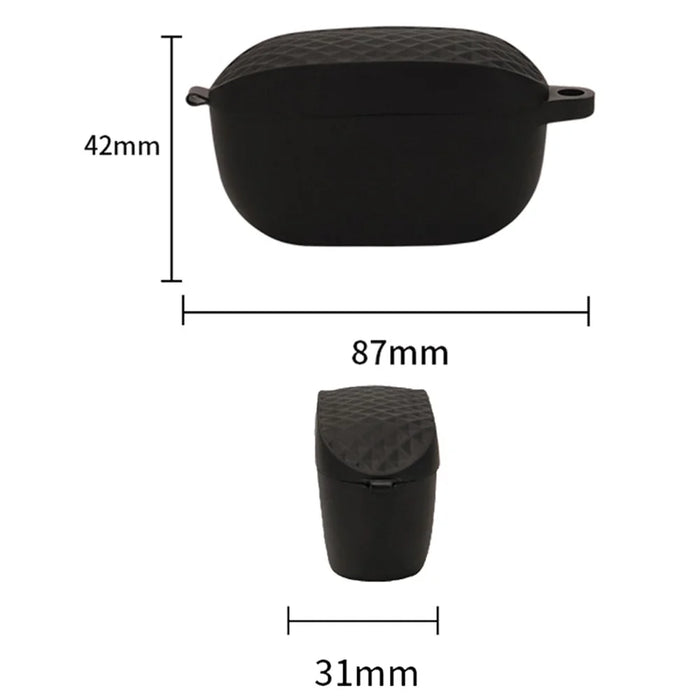Earphone Protective Silicone Case Shell Cover for JBL Wave 100TWS - Black - 7