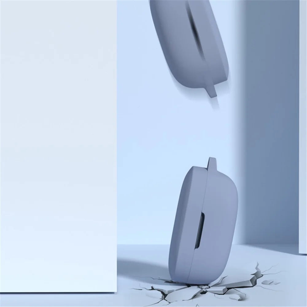 Earphone Protective Silicone Case Shell Cover for Xiaomi Redmi Airdots 3 - Black - 5