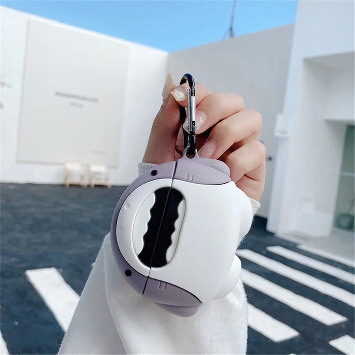 Cartoon Shark Design Silicone Bluetooth-compatible Earphone Protective Case Cover for Beats Studio Buds - 6