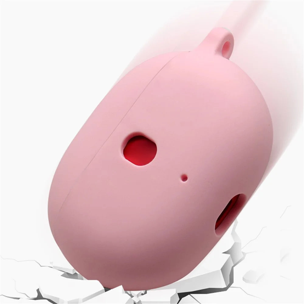 For Beats Studio Buds Silicone Case Anti-Lost Wireless Earphones Protector - Purple - 2