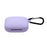 Bluetooth-compatible Earphone Soft Silicone Cover Protective Case with Hanging Buckle for OnePlus Buds Pro - Purple - 1
