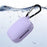 Bluetooth-compatible Earphone Soft Silicone Cover Protective Case with Hanging Buckle for OnePlus Buds Pro - Purple - 6