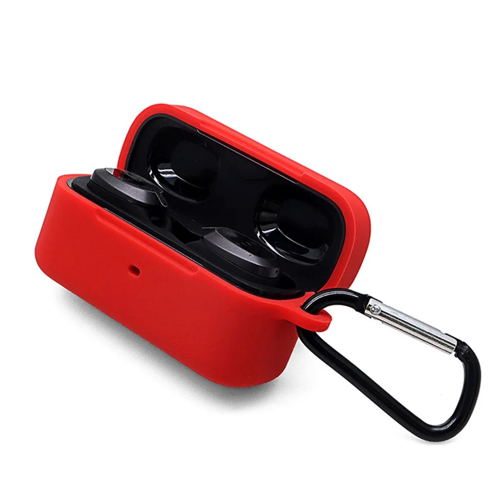 Bluetooth-compatible Earphone Soft Silicone Protective Case Anti-lost Cover for FIIL T1 Pro - Purple - 6
