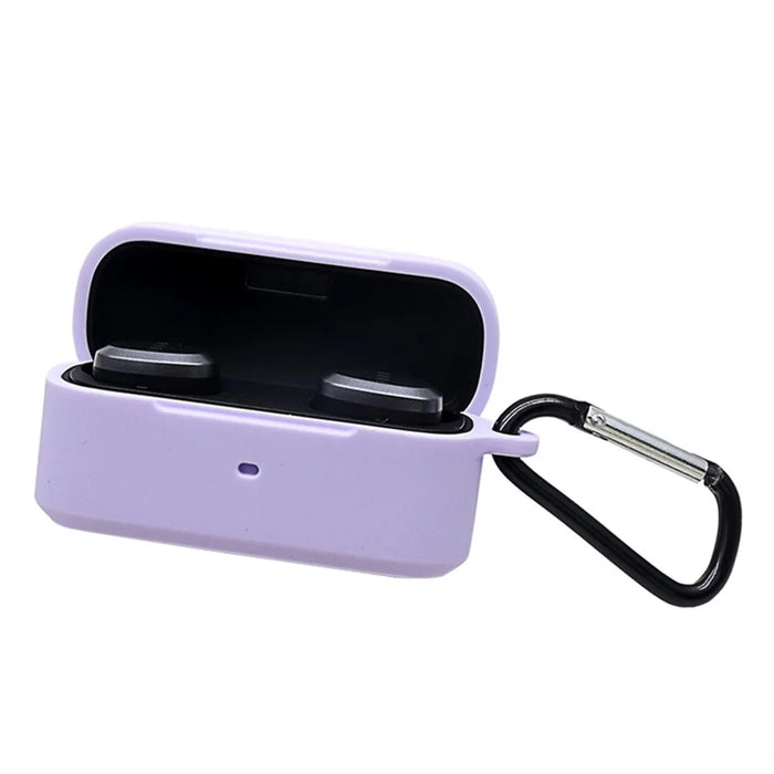 Soft Silicone Bluetooth-compatible Earphone Protective Case Anti-lost Cover for FIIL T1 Lite - Purple - 3