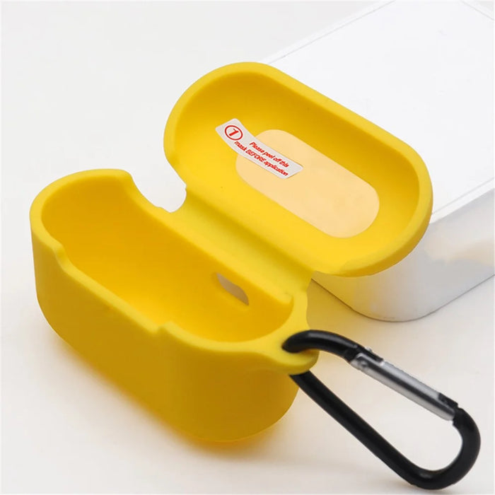 Silicone Case Shockproof Protective Cover with Hanging Buckle for Echo Buds 2 - Midnight Blue - 3
