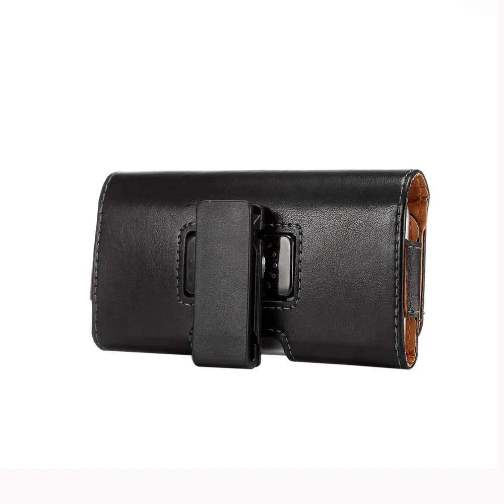 Belt Clip for iPhone 6 / 6s / 7 / 8 / SE (2020) / SE (2022) 4.7 inch / Samsung Galaxy S5 Mini G800 Universal Leather Case Holster, Size: 14 x 7 x 1.5cm - 2