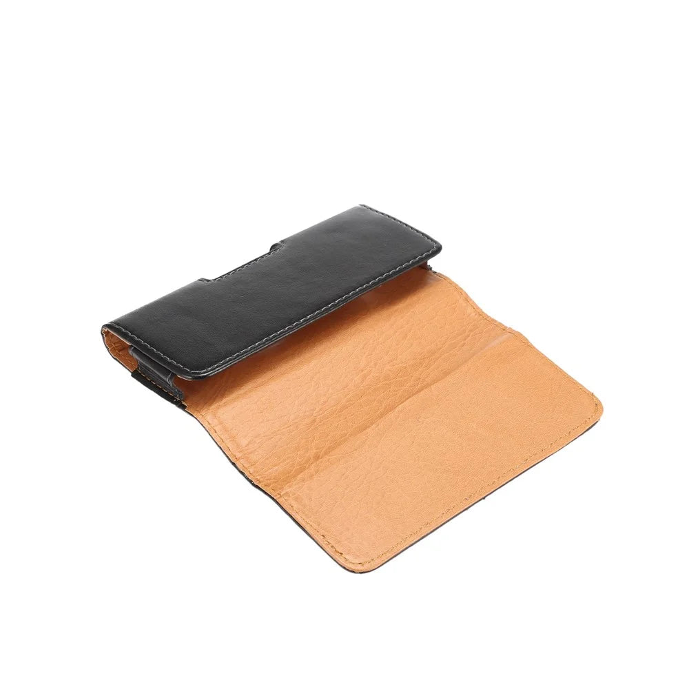 Belt Clip for iPhone 6 / 6s / 7 / 8 / SE (2020) / SE (2022) 4.7 inch / Samsung Galaxy S5 Mini G800 Universal Leather Case Holster, Size: 14 x 7 x 1.5cm - 5