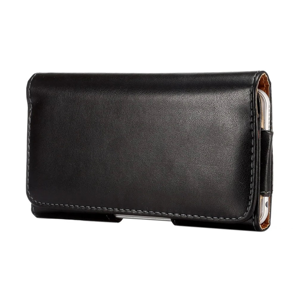 Universal Swivel Clip Leather Holster Case for iPhone 6s Plus / 6 Plus / Samsung Galaxy Note5 / 8 / Note 4 - 1