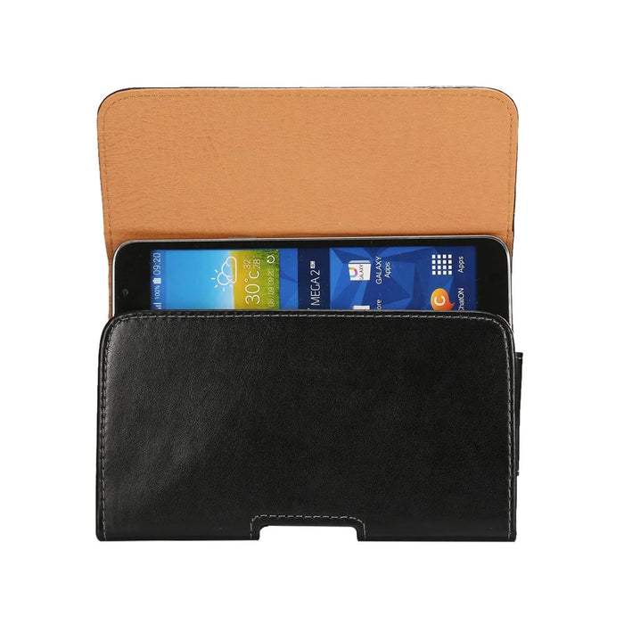 Universal Swivel Clip Leather Holster Case for iPhone 6s Plus / 6 Plus / Samsung Galaxy Note5 / Note 4 - 3