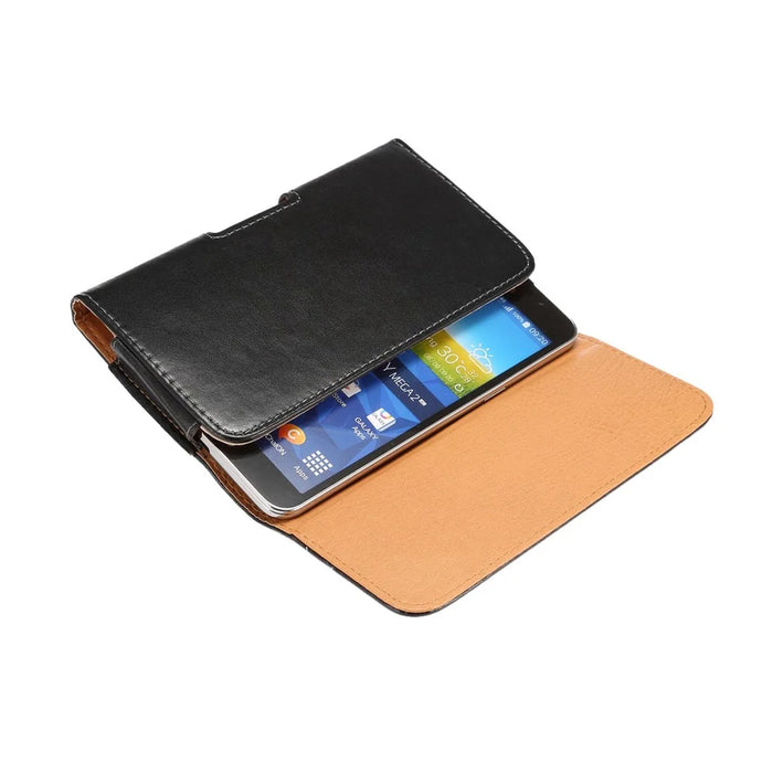 Universal Swivel Clip Leather Holster Case for iPhone 6s Plus / 6 Plus / Samsung Galaxy Note5 / Note 4 - 4