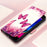 3D Vivid Pattern Wallet Leather Case Stand for iPhone 6s 6 4.7 inch - Red Butterflies and Flower - 5