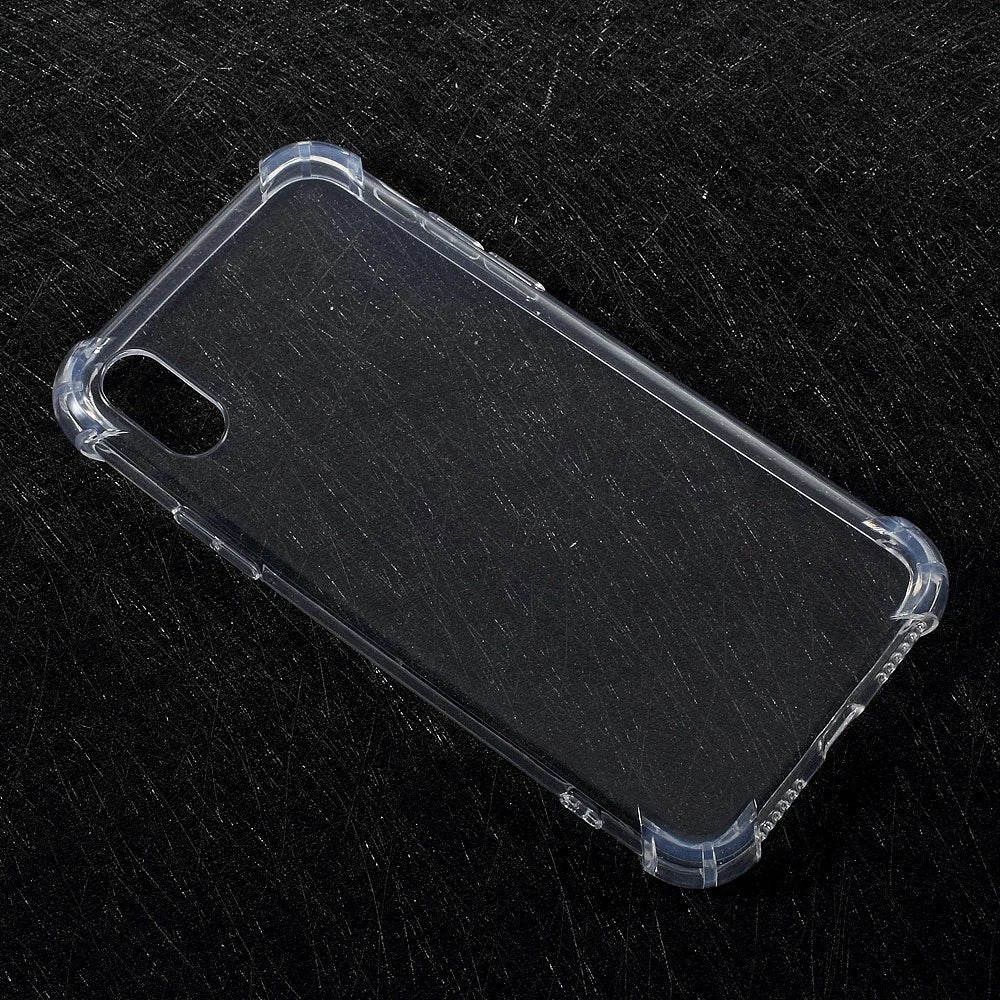 For iPhone XS / X 5.8 inch Drop-Proof See-through TPU Case Cover - Transparent - 3