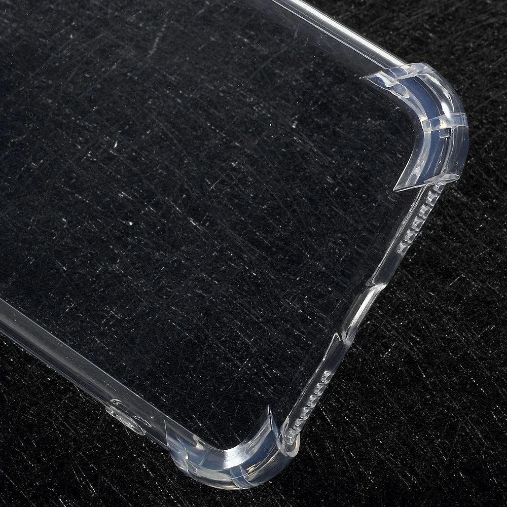 For iPhone XS / X 5.8 inch Drop-Proof See-through TPU Case Cover - Transparent - 4