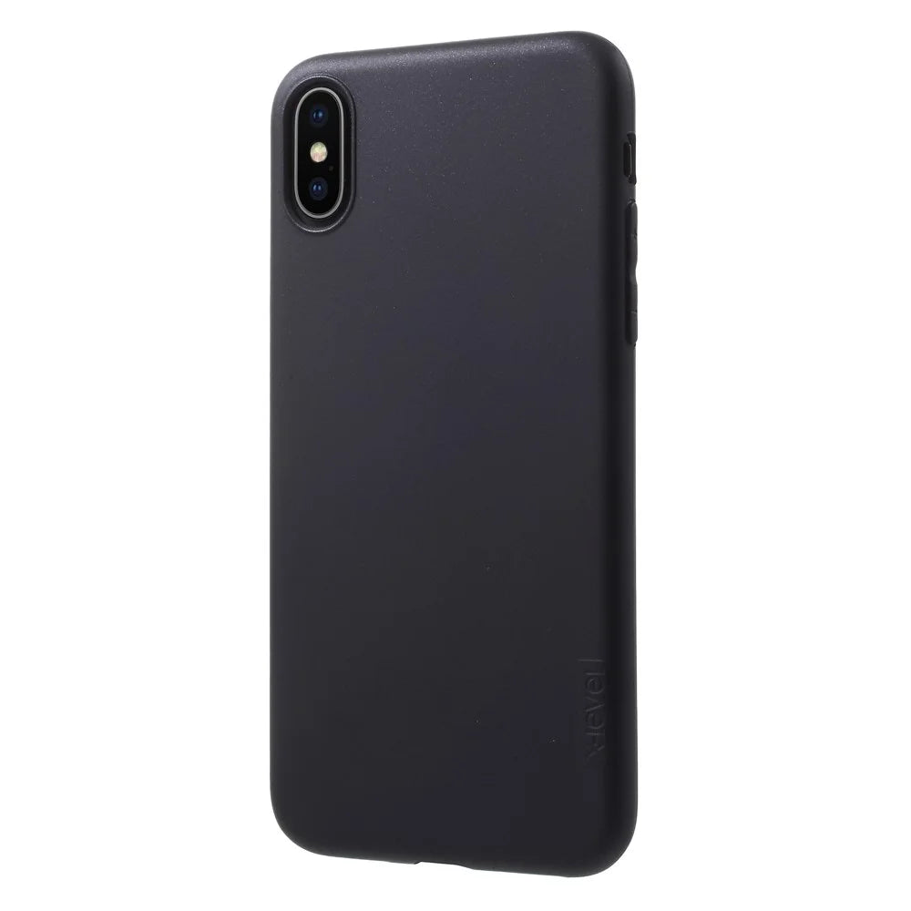 X-LEVEL Guardian Series Frosted TPU Case for iPhone XS / X 5.8 inch - Black - 2