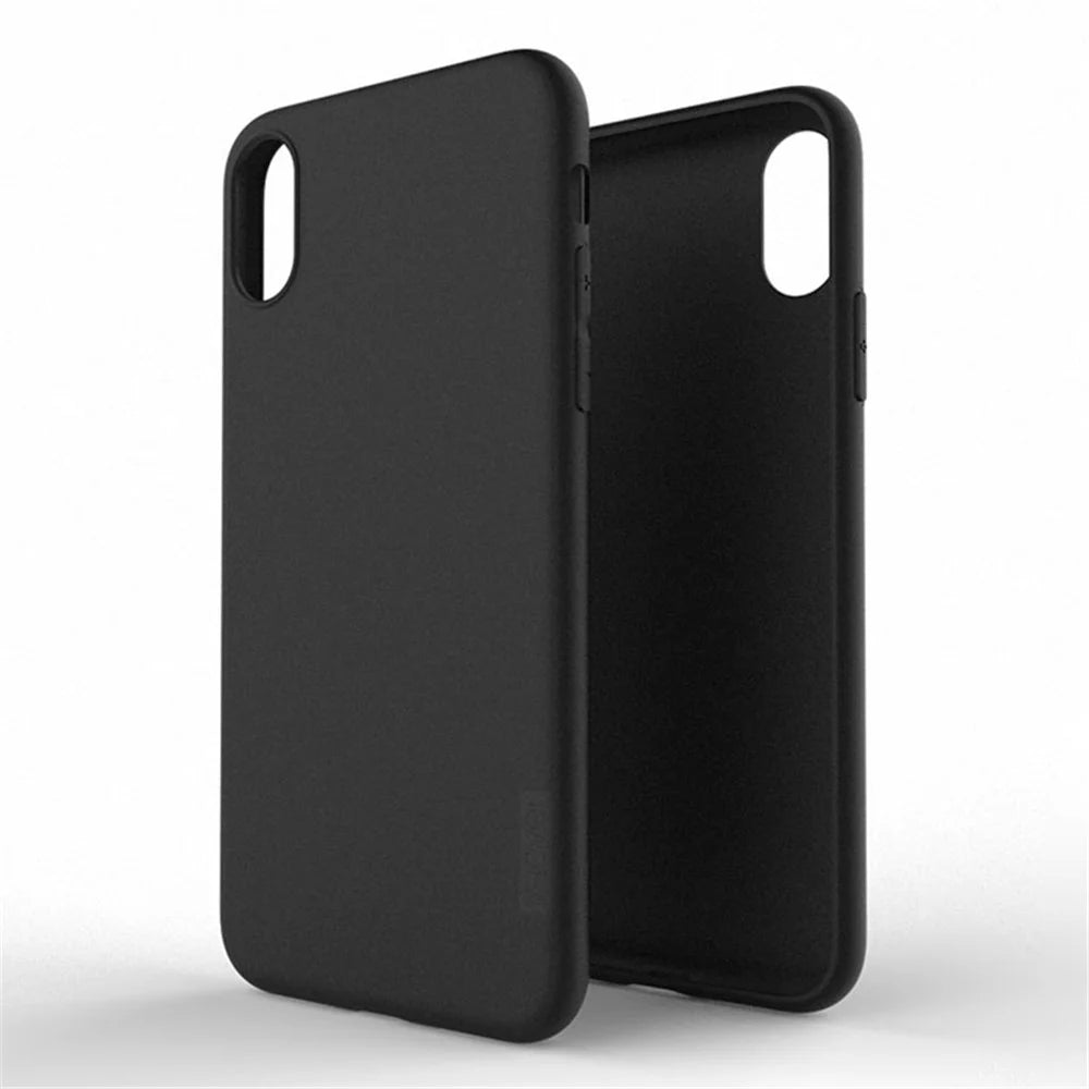 X-LEVEL Guardian Series Frosted TPU Case for iPhone XS / X 5.8 inch - Black - 4