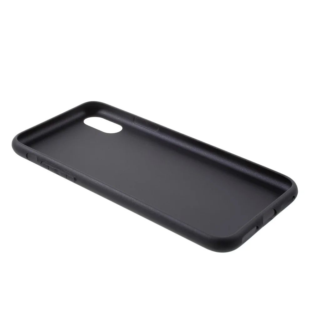 X-LEVEL Guardian Series Frosted TPU Case for iPhone XS / X 5.8 inch - Black - 6
