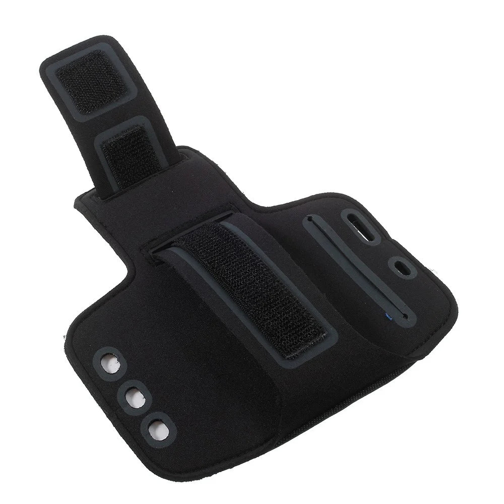 5.5-inch Gym Running Jogging Sports Armband Case for iPhone XS Max /8 Plus / 7 Plus / 6s Plus / 6 Plus 5.5 inch - Black - 4