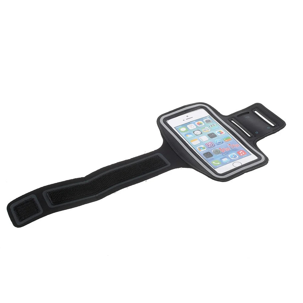 5.5-inch Gym Running Jogging Sports Armband Case for iPhone XS Max /8 Plus / 7 Plus / 6s Plus / 6 Plus 5.5 inch - Black - 6