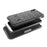 Woven Texture PC + TPU Swivel Belt Clip Holster Case for iPhone X (Ten) - Black - 4