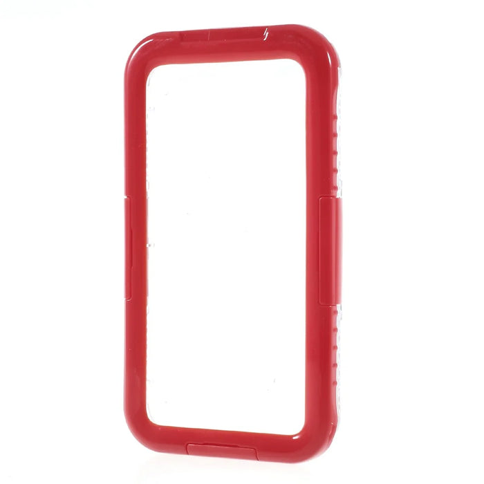 IP68 Waterproof Snow-proof Dirt-proof Cover for iPhone X / XS 5.8 inch - Red - 5